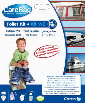CareBag Meeneemtoilet opvouwbaar