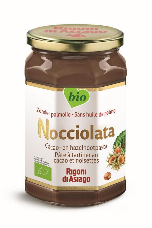 Chocolade hazelnootpasta bio