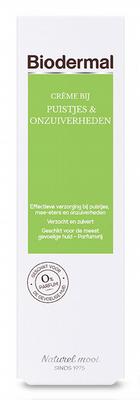 Biodermal Creme bij puistjes en onzuiverheden