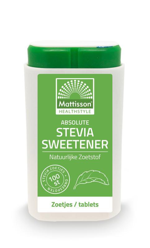 Stevia sweetener zoetjes/tablets