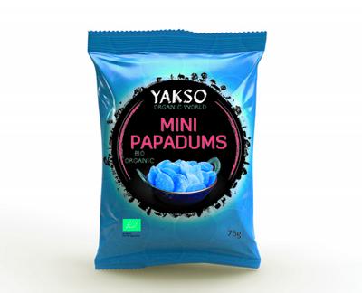 Yakso Mini papadums bio