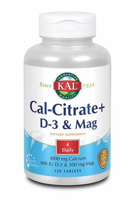 KAL Calcium citraat + D3 & magnesium