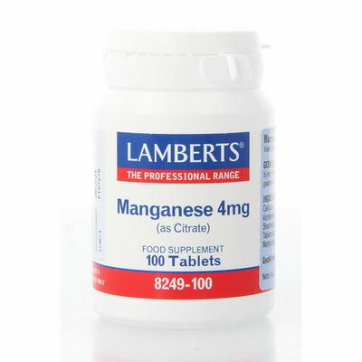 Lamberts Mangaan (manganese) 4mg