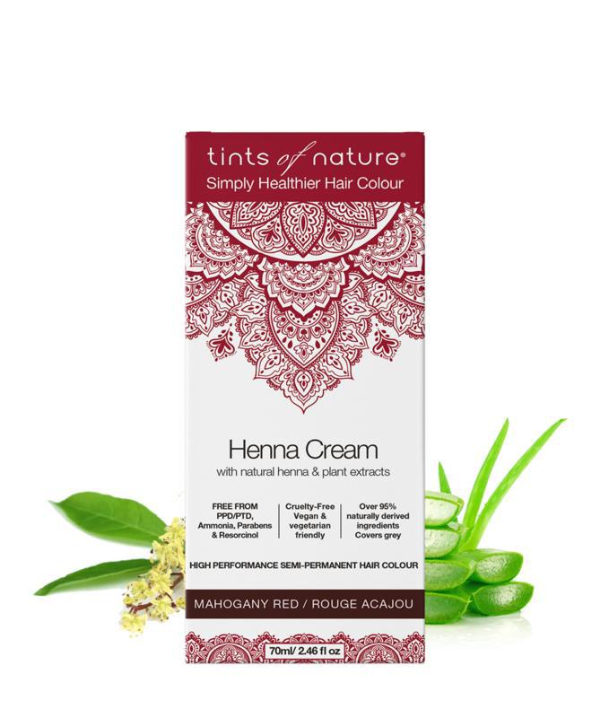 Henna cream mahogany red semi permanent