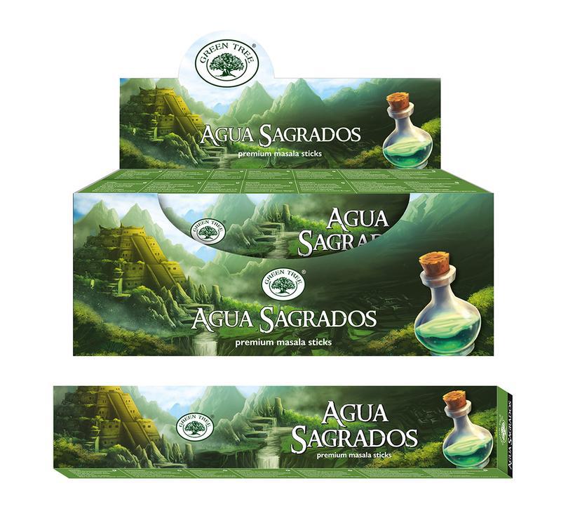 Wierookstokjes aqua sagrados natural