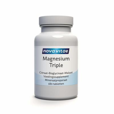 Nova Vitae Magnesium triple citraat bisglycinaat malaat