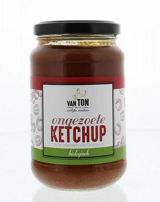 Van Ton Ketchup ongezoet bio