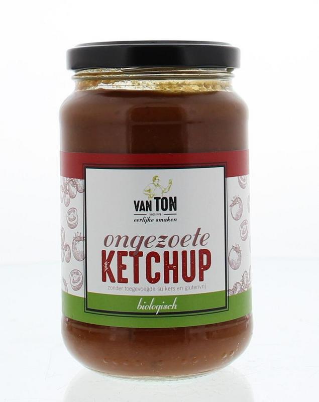 Ketchup ongezoet bio