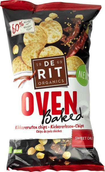 Kikkererwtenchips ovenbaked sweet chili bio