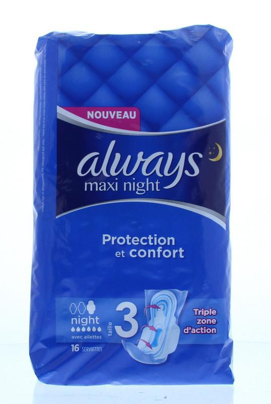 Maandverband maxi night single