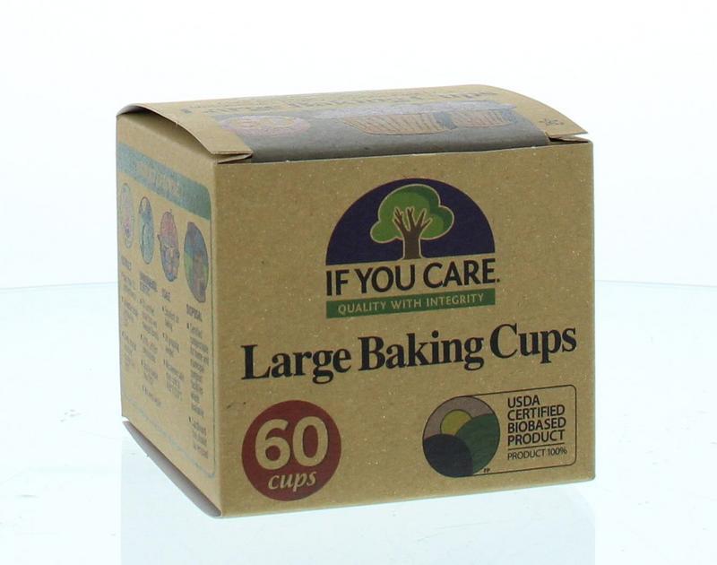 Cupcakevormen gerecycled groot