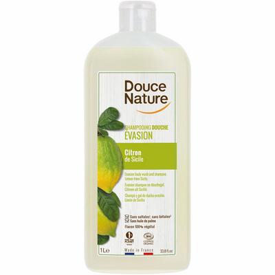 Douce Nature Douchegel & shampoo evasion citroen Sicilie bio