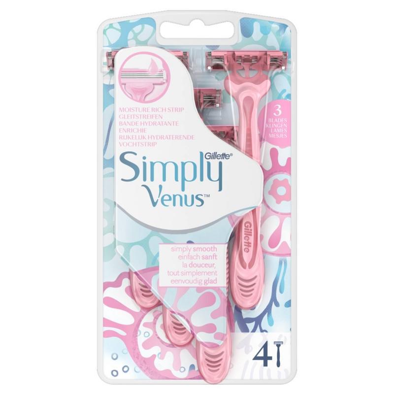 Simply venus wegwerp mesjes