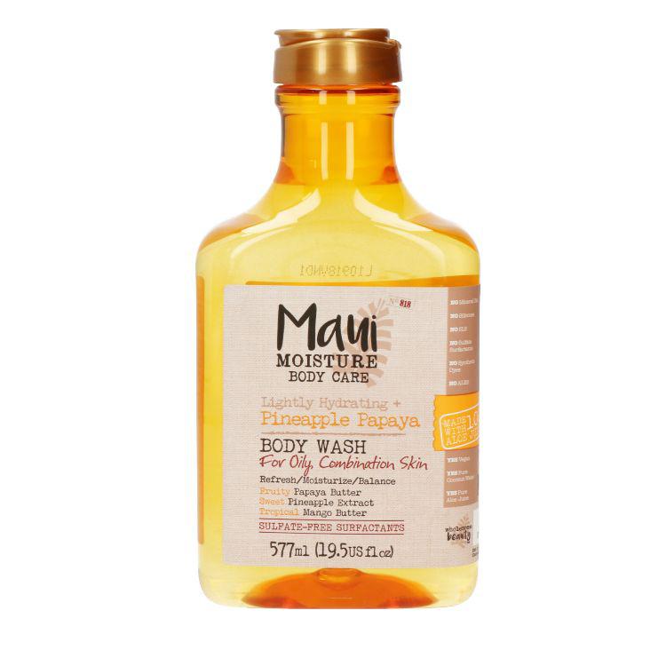 Lightly hydrating+ pineapple papaya body wash
