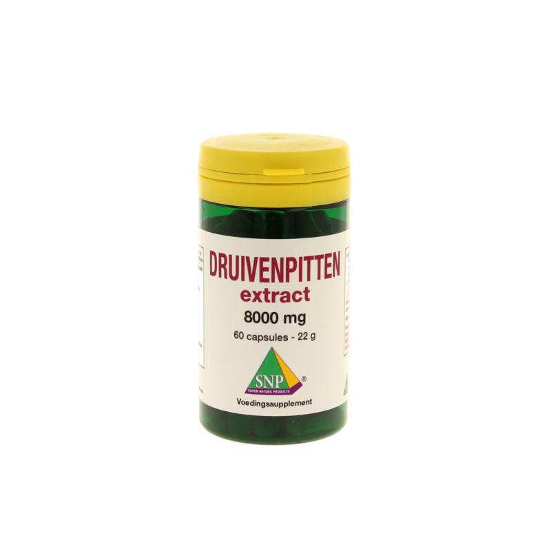 Druivenpitten zaad extract 8000mg