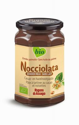 Nocciolata Hazelnotenpasta zonder melk bio
