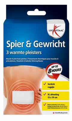 Lucovitaal Rug warmte pleister
