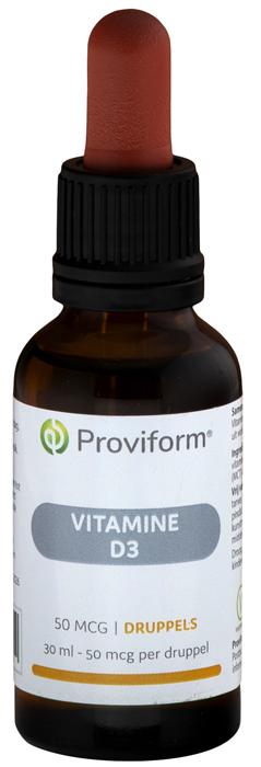Vitamine D3 50mcg druppels