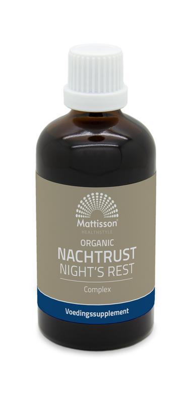 Organic nachtrust complex tinctuur bio