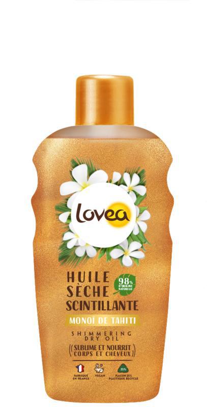 Shimmering dry oil monoi de tahiti