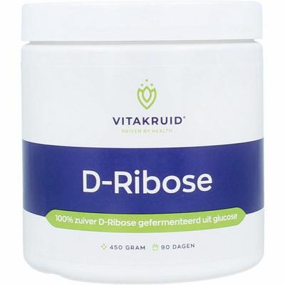 Vitakruid Vitakruid D-Ribose 100% puur gefermenteerd uit glucose
