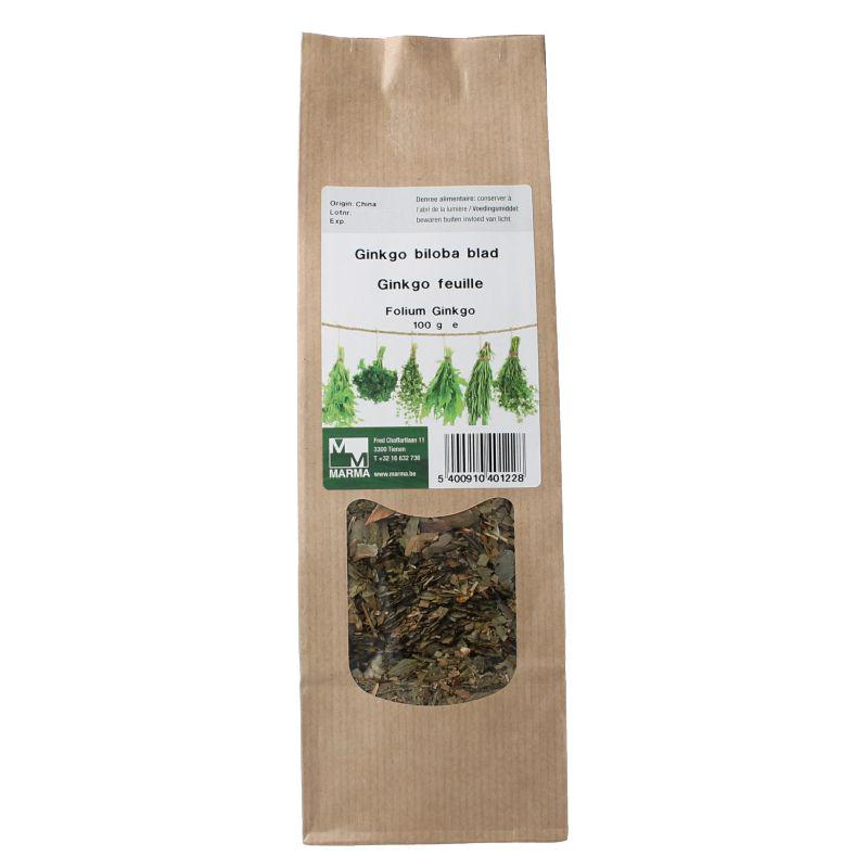 Ginkgo biloba blad