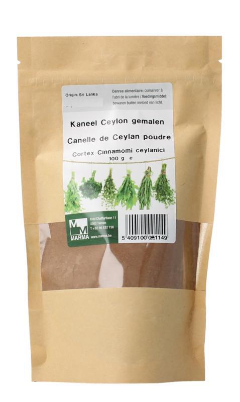 Kaneel ceylon gemalen