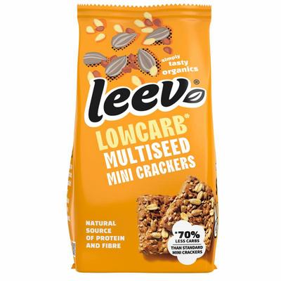 Leev Lowcarb mini crackers multiseeds bio