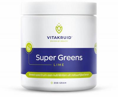 Vitakruid Vitakruid Super greens lime oa probiotica en enzymen