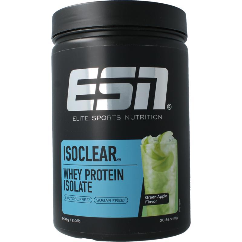 Isoclear whey isolate green apple
