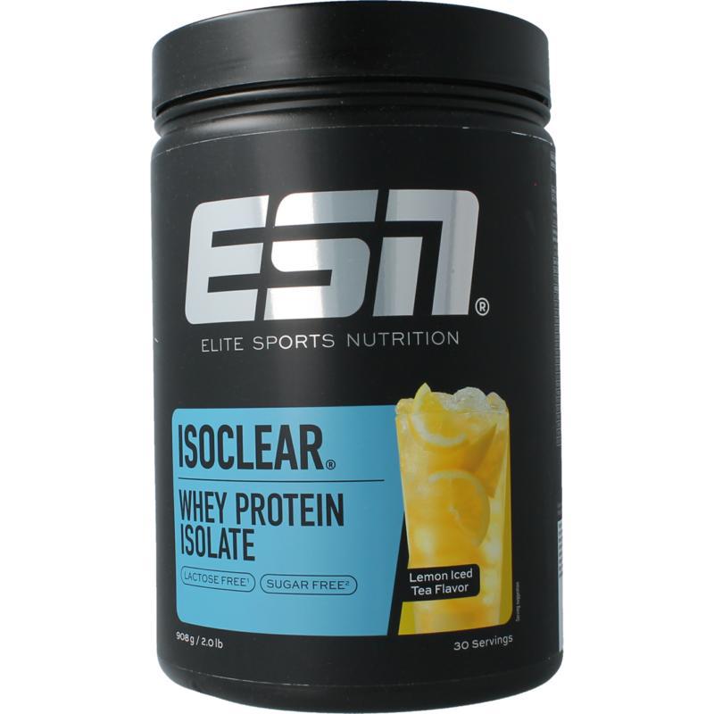 Isoclear whey isolate lemon ice tea