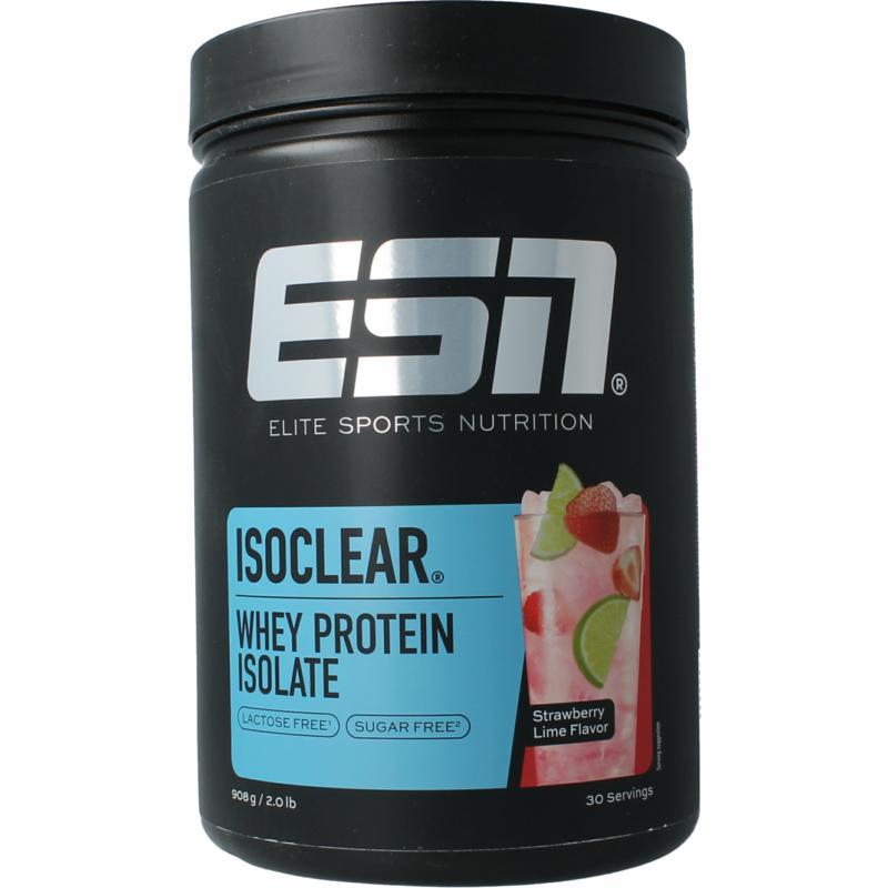 Isoclear whey isolate strawberry lime