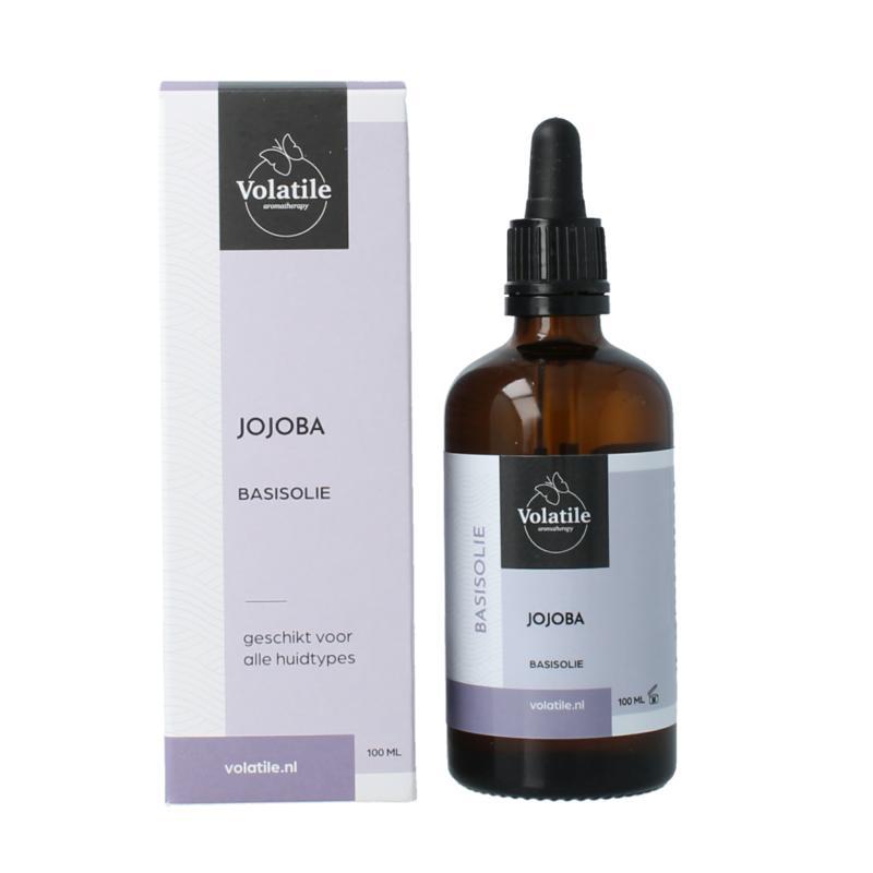 Jojoba basisolie glazen fles