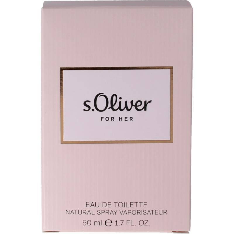 For her eau de toilette spray