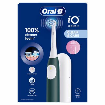 Oral B Elektr tandenborstel iO2 forest green + reisetui