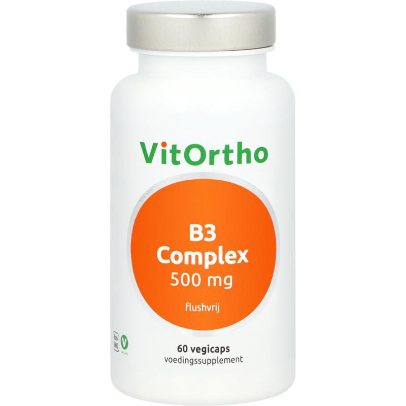 B3 complex 500mg flushvrij
