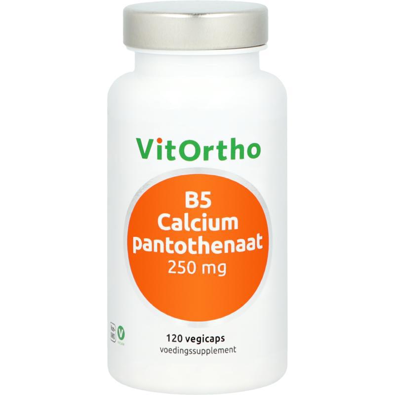 B5 calcium pantothenaat 250mg