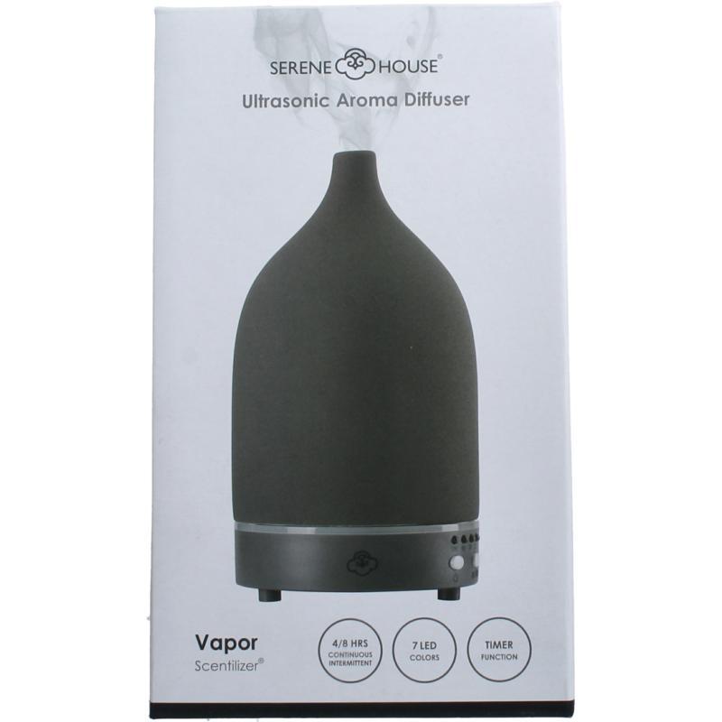 Aroma diffuser vapor antraciet