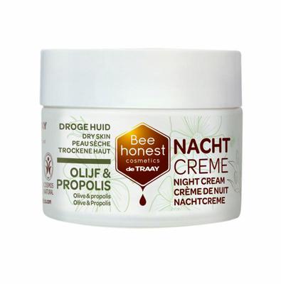 Traay Bee Honest Nachtcreme olijf propolis