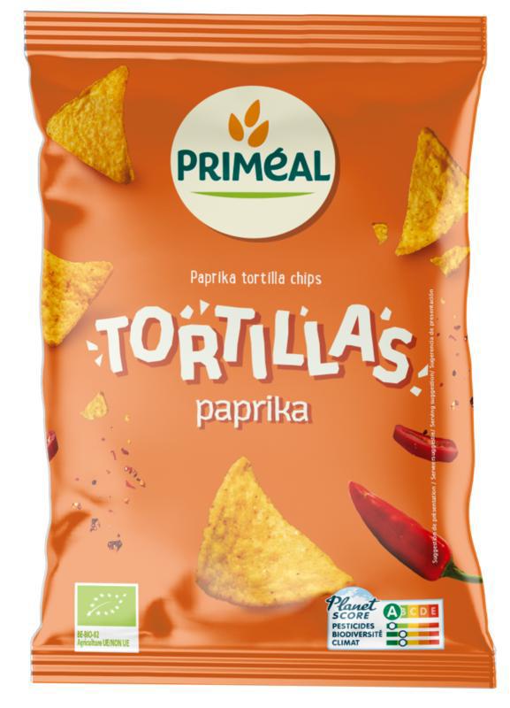 Paprika tortillas bio