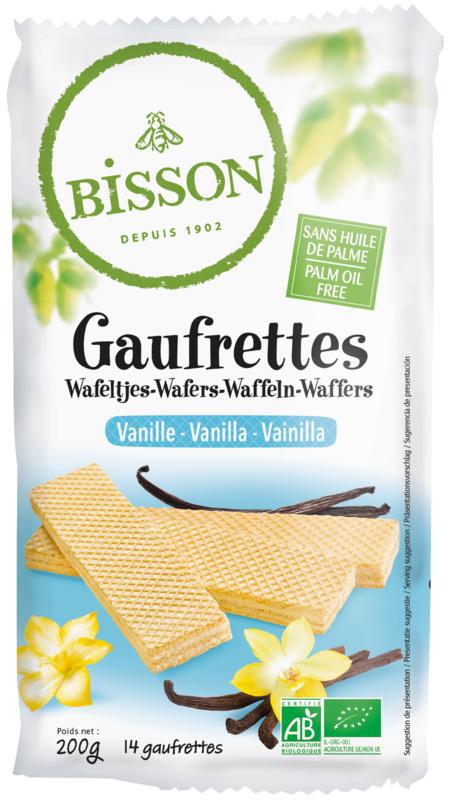 Vanille wafels bio