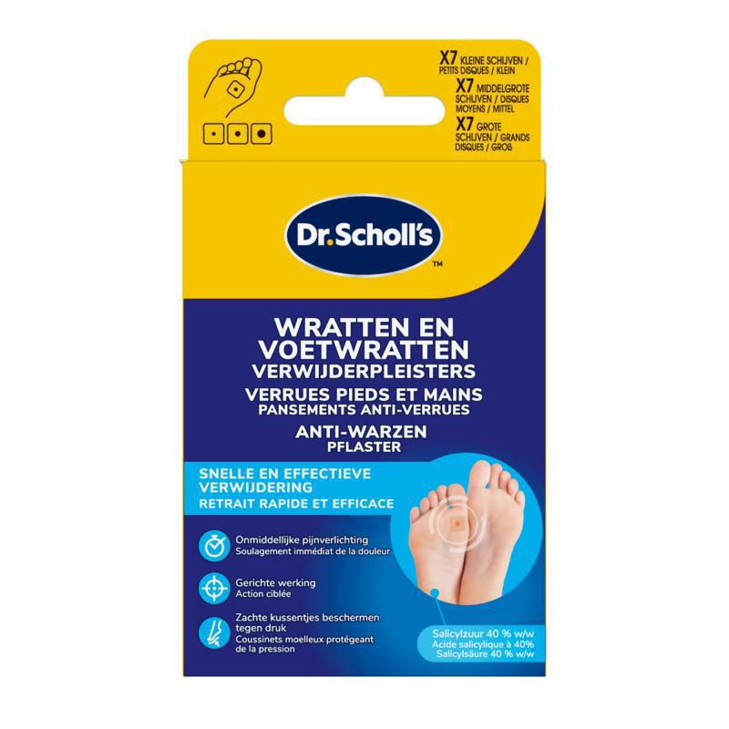 Wratten en voetwratten verwijderpleisters