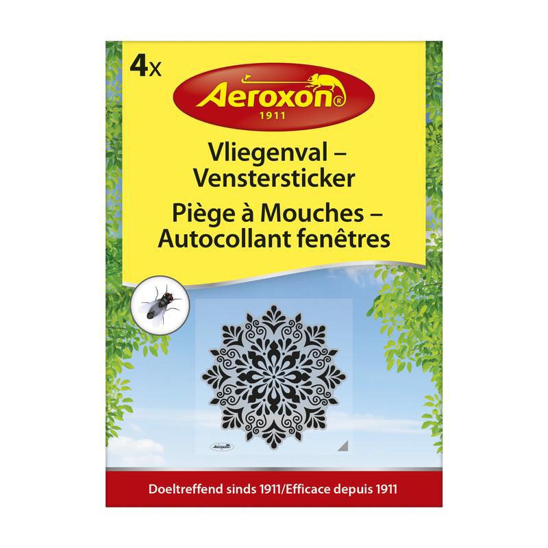 Vliegenval venstersticker