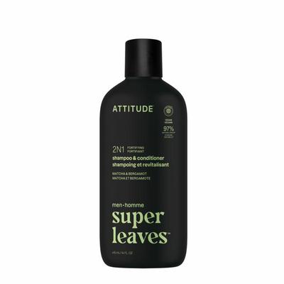 ATTITUDE Men 2in1 shampoo & conditioner bergamot & matcha