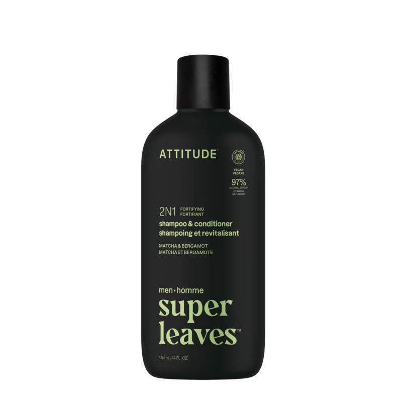 Men 2in1 shampoo & conditioner bergamot & matcha