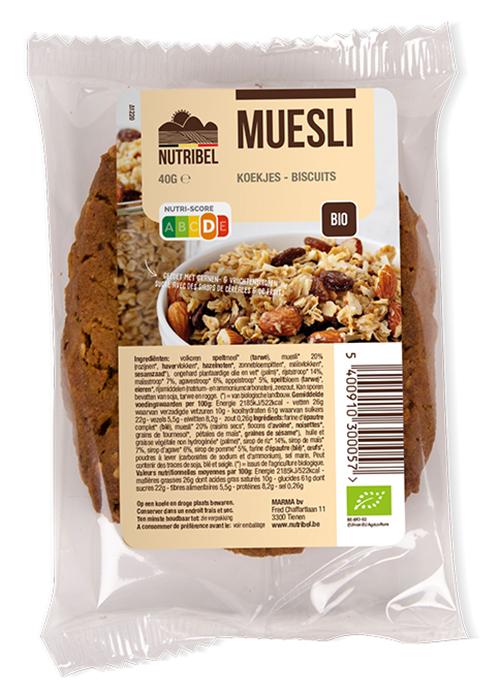 Spel mueslikoek bio