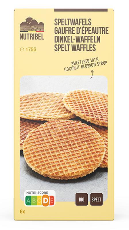 Spelt wafel bio