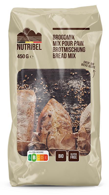 Broodmix vezelrijk glutenvrij bio