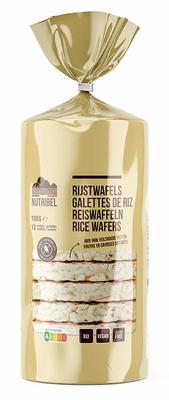 Nutribel Rijstwafels zonder zout glutenvrij bio