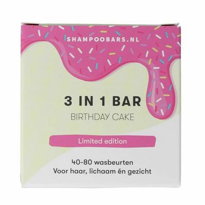 SHAMPOOBARS 3 in 1 bar birthday cake